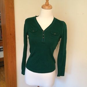 Long sleeved knit top